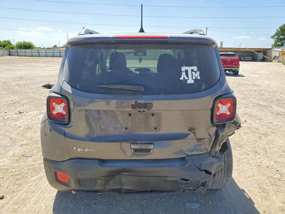 60139046 :رقم المزاد ، ZACCJABB7JPJ06632 vin ، 2018 Jeep Renegade مزاد بيع