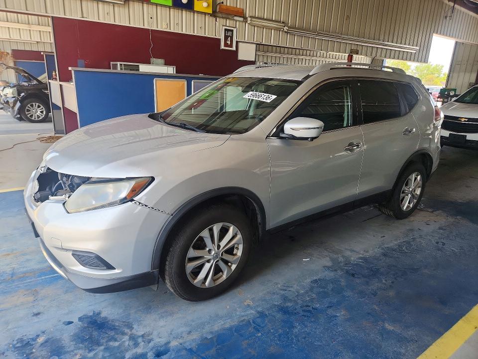 2016 Nissan Rogue მანქანა იყიდება აუქციონზე, vin: 5N1AT2MT3GC745888, აუქციონის ნომერი: 59666136