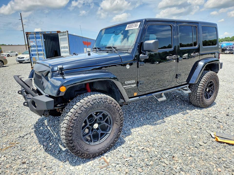 2018 Jeep Wrangler Unlimited მანქანა იყიდება აუქციონზე, vin: 1C4HJWDG9JL927976, აუქციონის ნომერი: 60005766