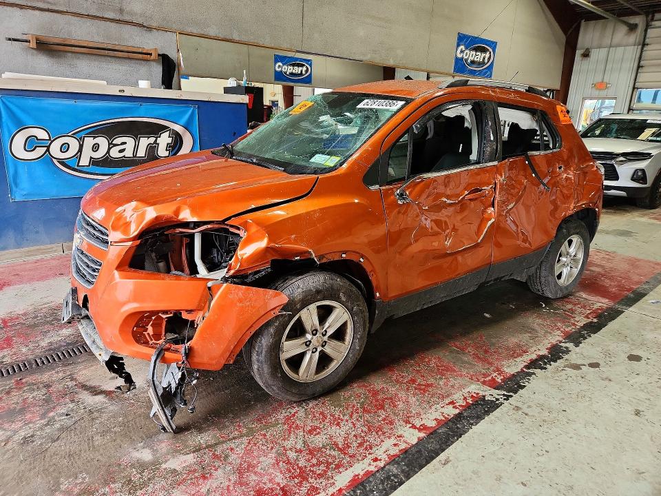 2015 Chevrolet Trax მანქანა იყიდება აუქციონზე, vin: KL7CJRSB2FB234762, აუქციონის ნომერი: 62810386