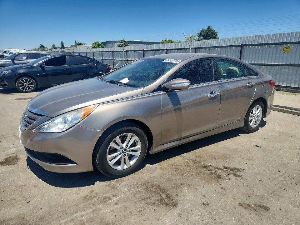 59722706 :رقم المزاد ، 5NPEB4AC5EH947626 vin ، 2014 Hyundai Sonata مزاد بيع