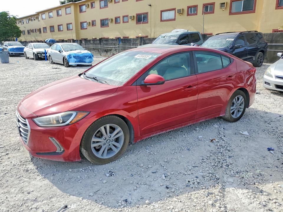 2017 Hyundai Elantra მანქანა იყიდება აუქციონზე, vin: KMHD84LF2HU423289, აუქციონის ნომერი: 60866536