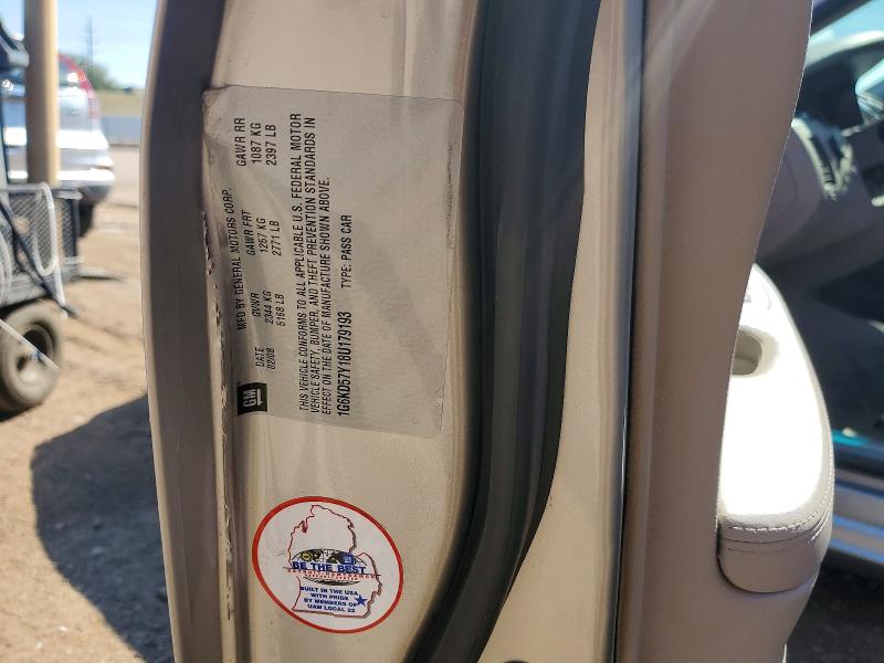 Продажа на аукционе авто 2008 Cadillac Dts, vin: 1G6KD57Y18U179193, номер лота: 59649546