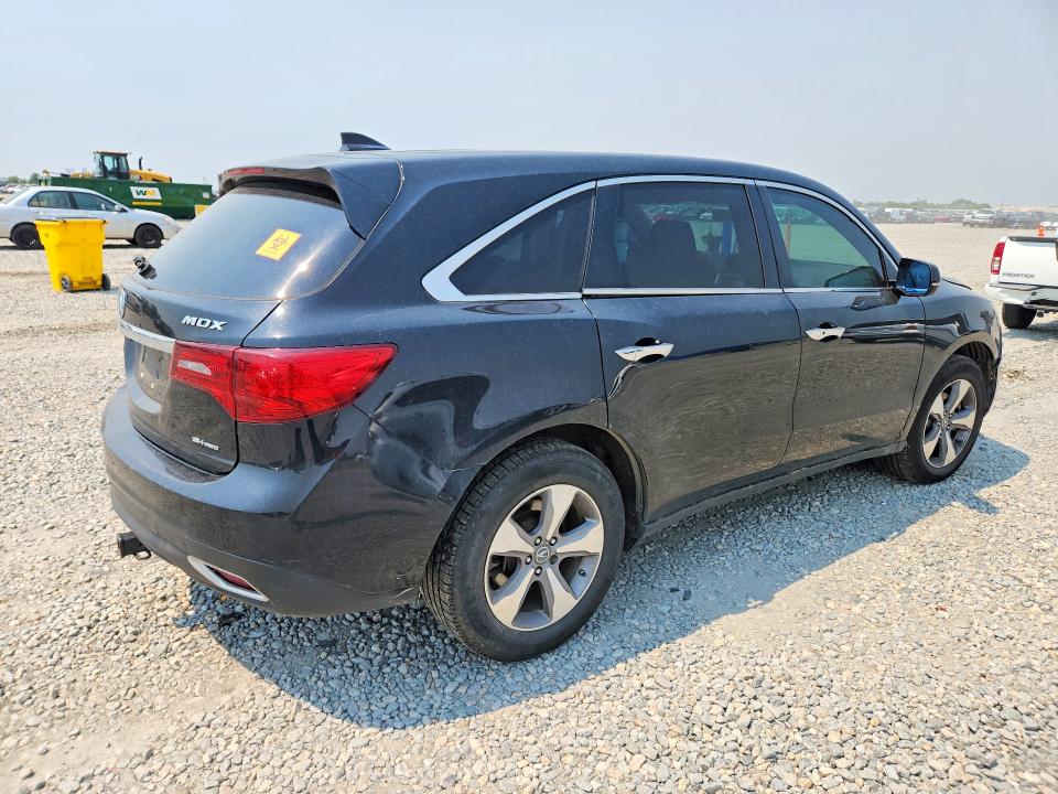 59605406 :رقم المزاد ، 5FRYD4H27GB034015 vin ، 2016 Acura Mdx مزاد بيع