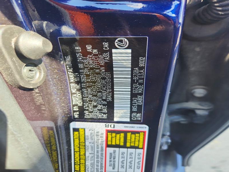 Aukcja sprzedaży 2025 Lexus Es 350, vin: 58ADZ1B1XSU191591, numer aukcji: 60442826