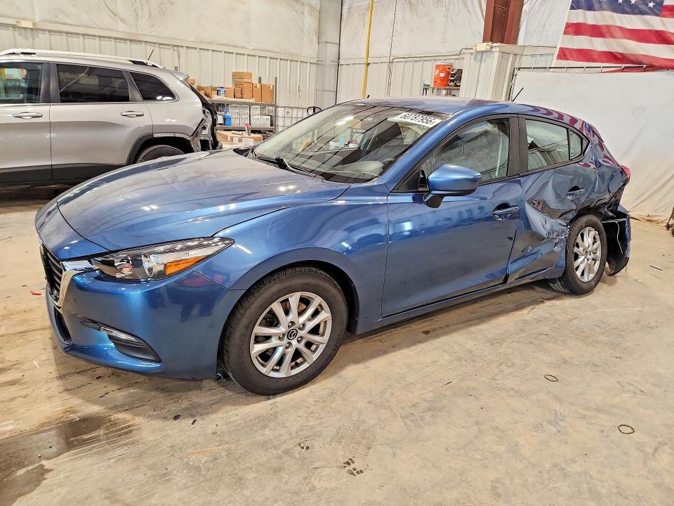 60787956 :رقم المزاد ، 3MZBN1K77HM102010 vin ، 2017 Mazda 3 مزاد بيع