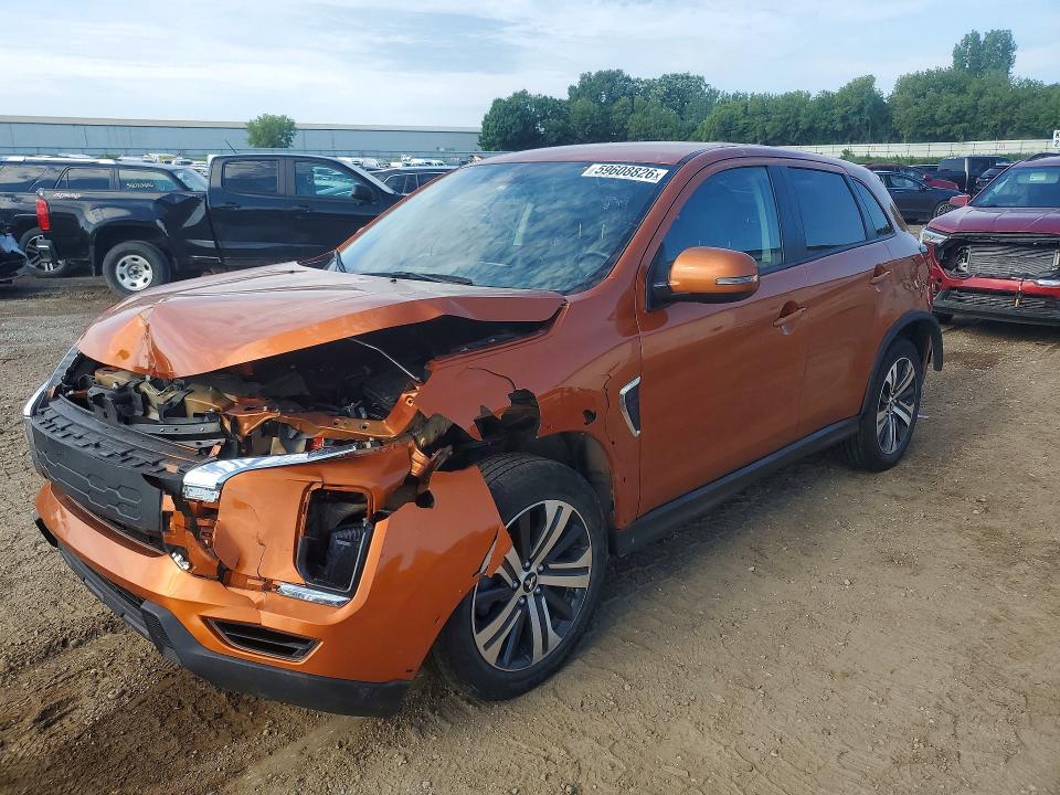 2024 Mitsubishi Outlander Sport მანქანა იყიდება აუქციონზე, vin: JA4ARUAU4RU018620, აუქციონის ნომერი: 59608826