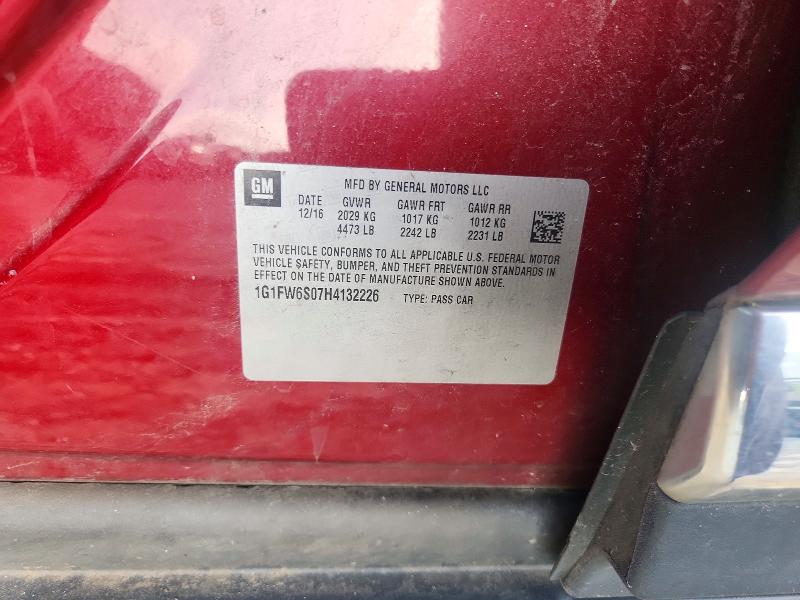 Продаж на аукціоні авто 2017 Chevrolet Bolt Ev, vin: 1G1FW6S07H4132226, номер лоту: 61768266