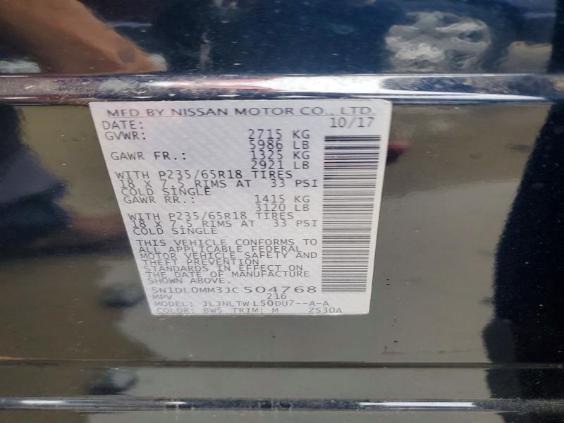 2018 Infiniti Qx60 მანქანა იყიდება აუქციონზე, vin: 5N1DL0MM3JC504768, აუქციონის ნომერი: 59862656