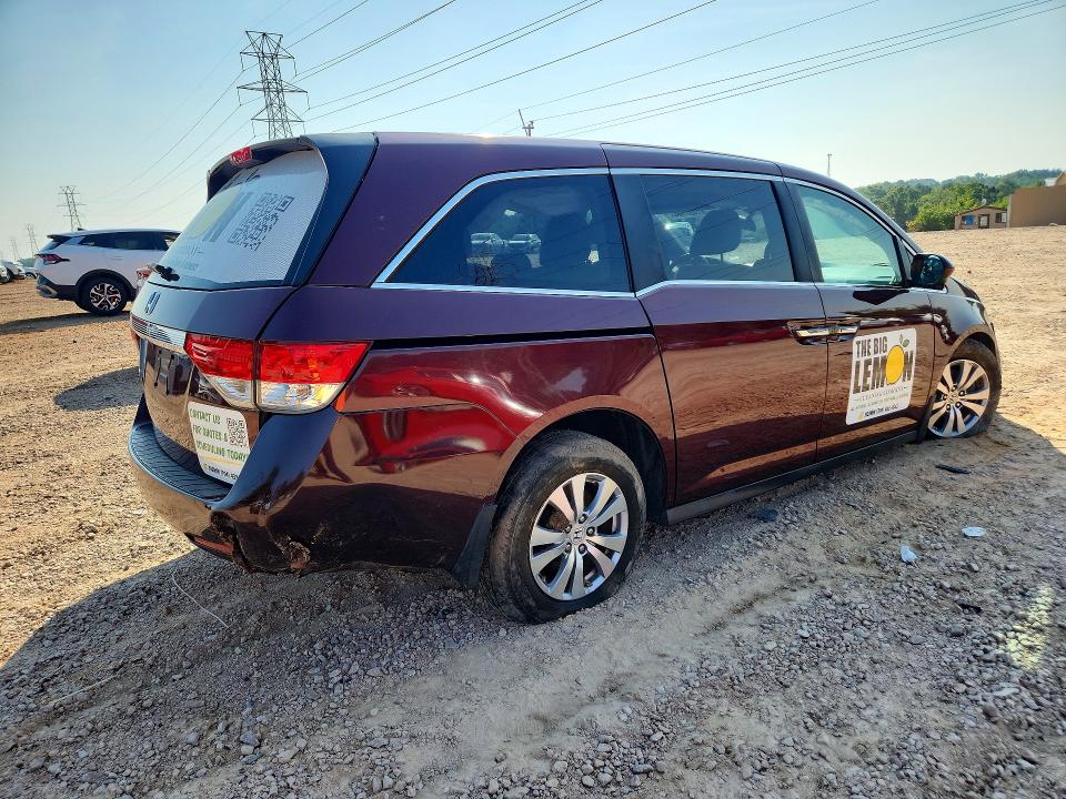 61400566 :رقم المزاد ، 5FNRL5H66GB111166 vin ، 2016 Honda Odyssey مزاد بيع