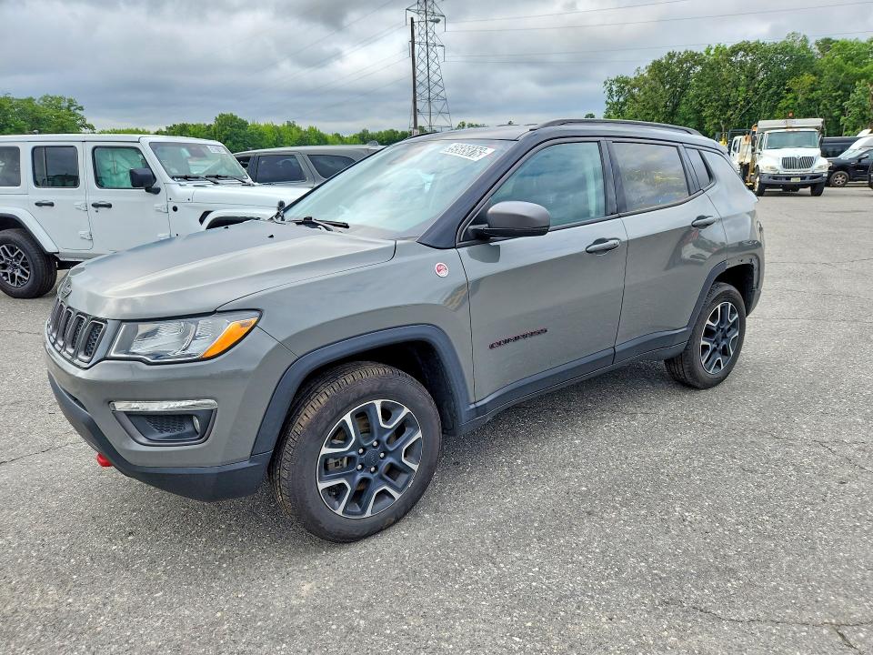2021 Jeep Compass მანქანა იყიდება აუქციონზე, vin: 3C4NJDDB9MT601390, აუქციონის ნომერი: 59585876