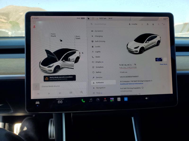 Продажа на аукционе авто 2018 Tesla Model 3, vin: 5YJ3E1EB1JF106507, номер лота: 63165656