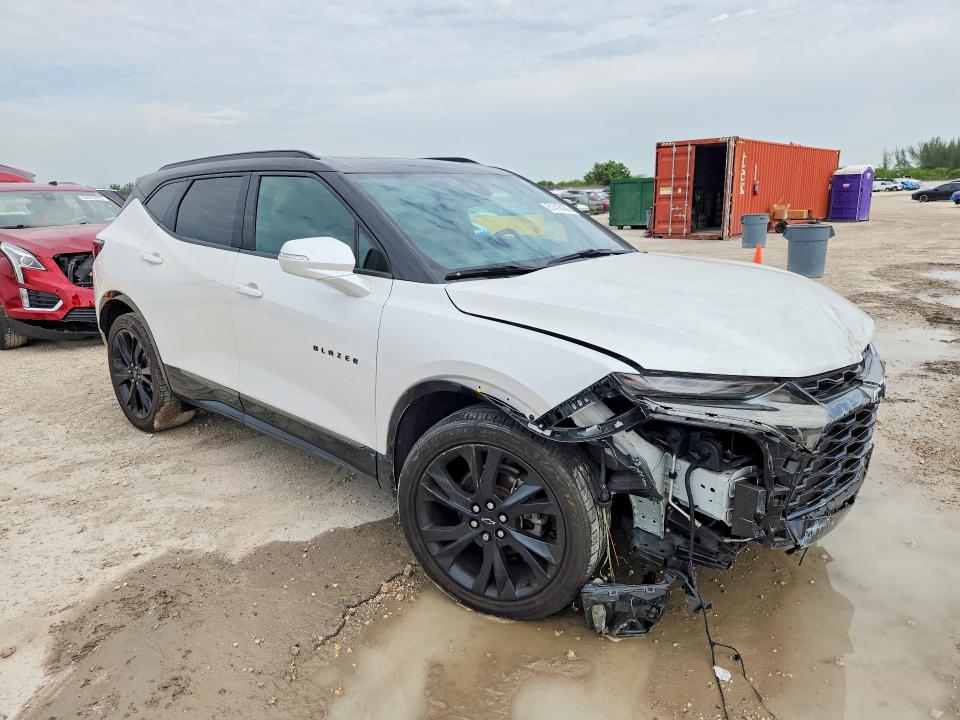 61418436 :رقم المزاد ، 3GNKBERS9NS196483 vin ، 2022 Chevrolet Blazer مزاد بيع