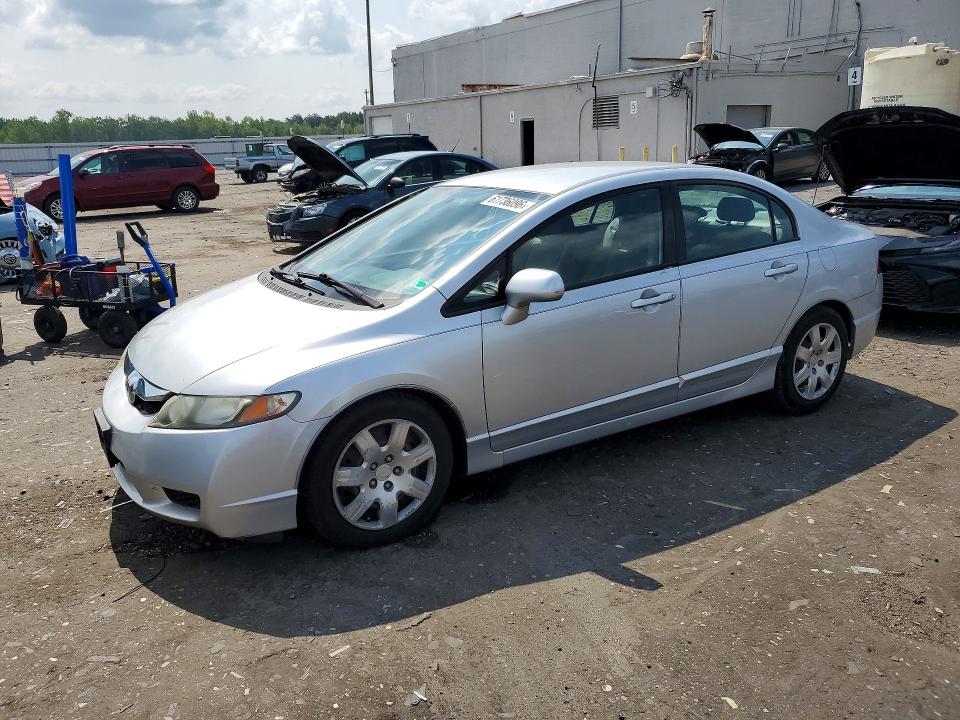 Auction sale of the 2010 Honda Civic, vin: 2HGFA1F57AH541271, lot number: 61736096