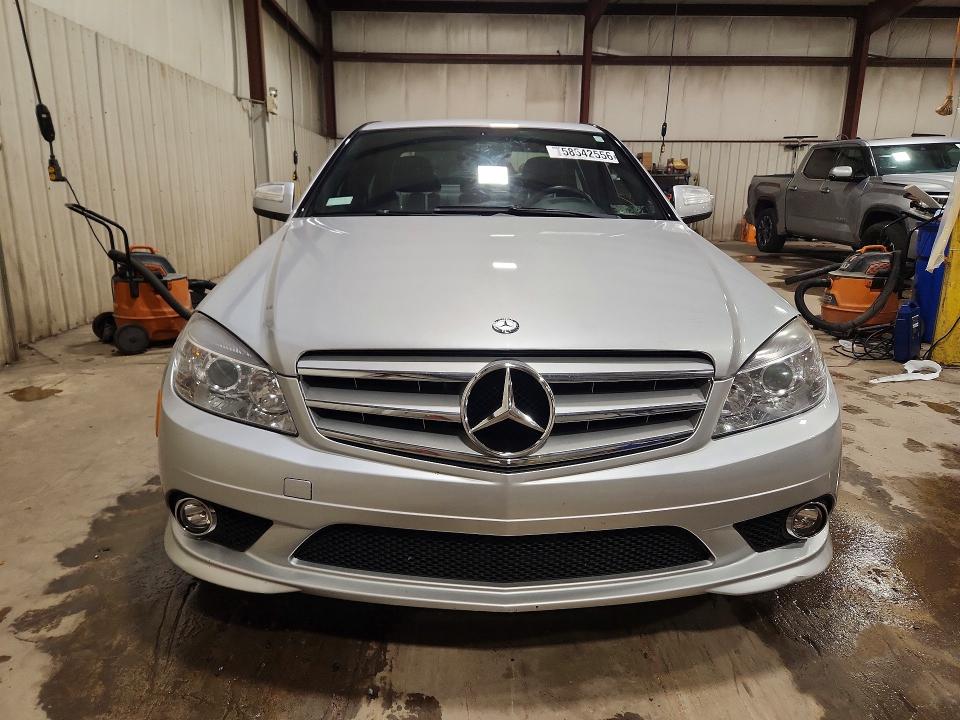 Auction sale of the 2009 Mercedes-benz C, vin: WDDGF81X39R049280, lot number: 58542556