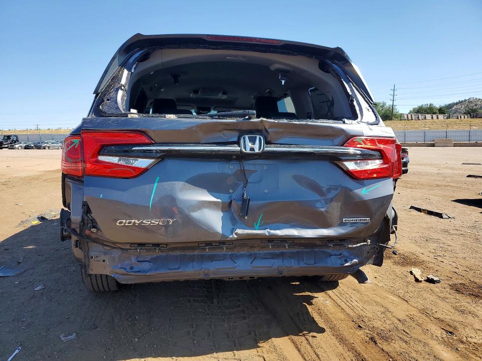 2021 Honda Odyssey მანქანა იყიდება აუქციონზე, vin: 5FNRL6H8XMB033963, აუქციონის ნომერი: 61098946