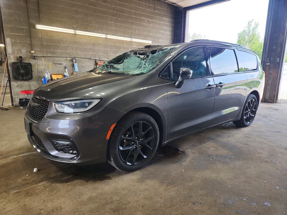 2021 Chrysler Pacifica მანქანა იყიდება აუქციონზე, vin: 2C4RC1BG6MR548014, აუქციონის ნომერი: 59583266