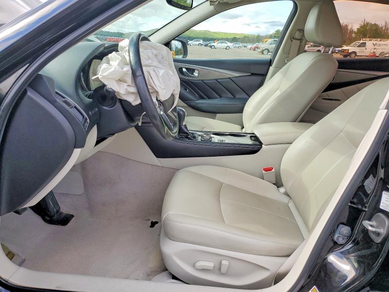 63131336 :رقم المزاد ، JN1BV7AR3FM401451 vin ، 2015 Infiniti Q50 مزاد بيع
