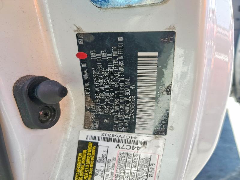 61002176 :رقم المزاد ، 5TDZA22C56S515668 vin ، 2006 Toyota Sienna مزاد بيع
