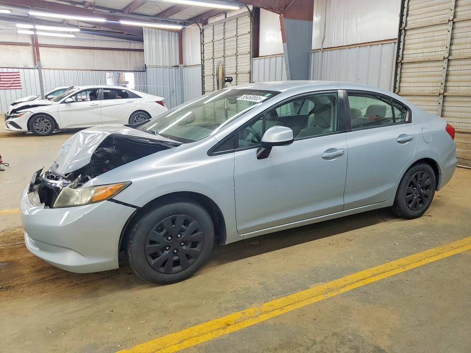 85460865 :رقم المزاد ، 2HGFB2F50CH504097 vin ، 2012 Honda Civic مزاد بيع
