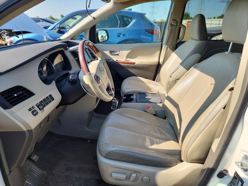 61900706 :رقم المزاد ، 5TDYK3DC6ES491634 vin ، 2014 Toyota Sienna مزاد بيع