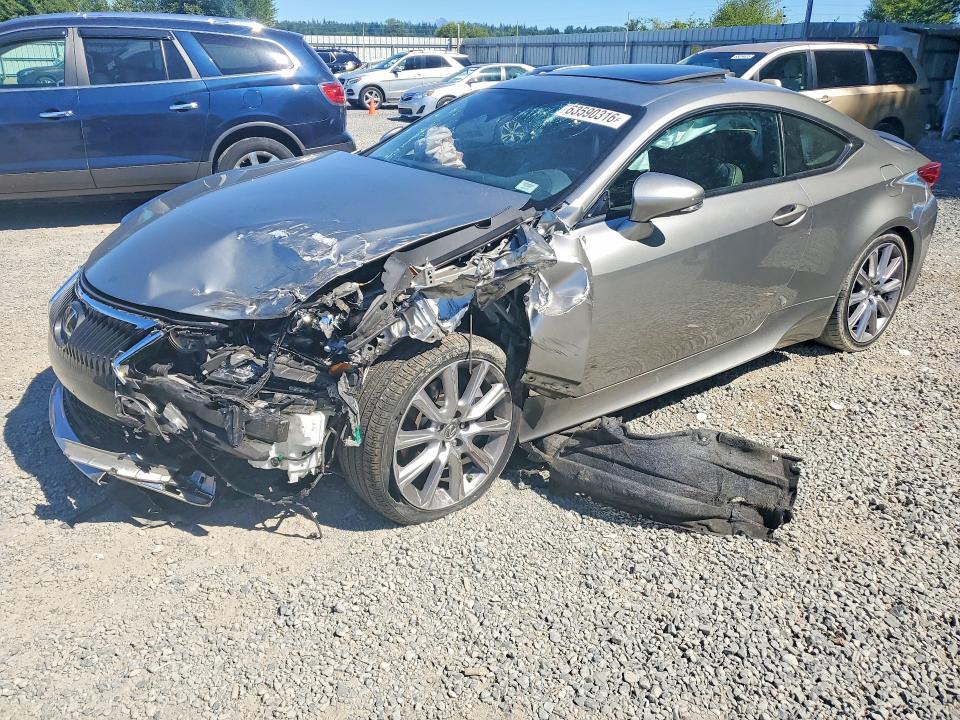 2015 Lexus Rc მანქანა იყიდება აუქციონზე, vin: JTHSE5BC2F5000977, აუქციონის ნომერი: 63590316