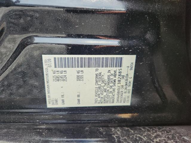 Продажа на аукционе авто 2020 Nissan Maxima, vin: 1N4AA6BV3LC382885, номер лота: 59163066