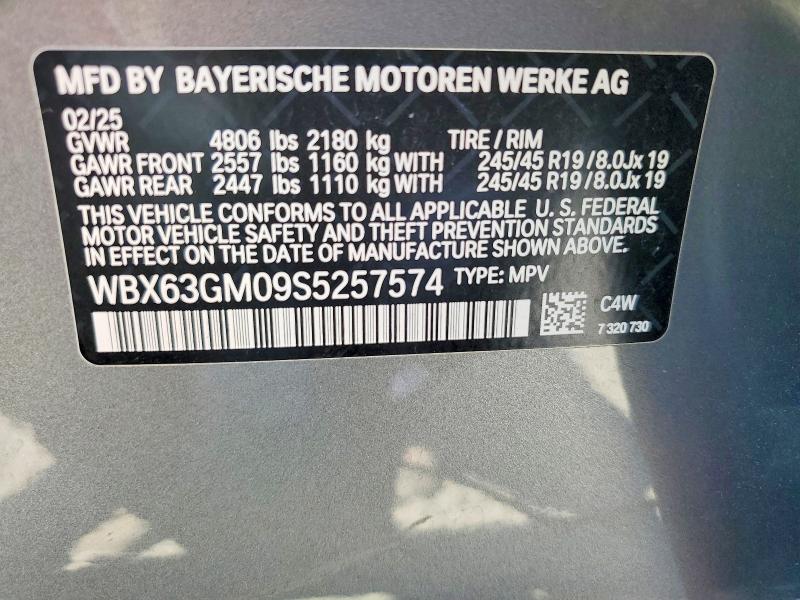 Продажа на аукционе авто 2025 Bmw X2, vin: WBX63GM09S5257574, номер лота: 59392436