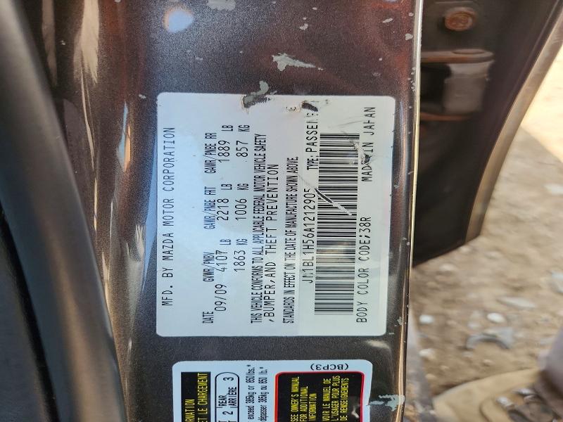 Aukcja sprzedaży 2010 Mazda 3, vin: JM1BL1H56A1212905, numer aukcji: 59535676