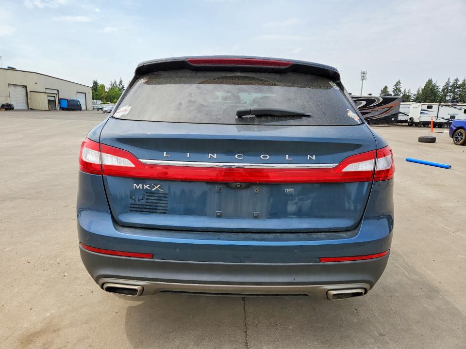 62156136 :رقم المزاد ، 2LMTJ6KR4GBL44612 vin ، 2016 Lincoln Mkx مزاد بيع