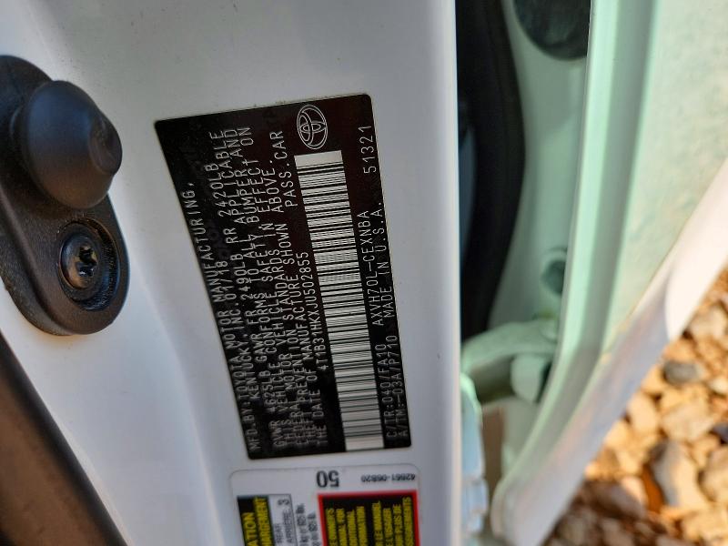 Продажа на аукционе авто 2018 Toyota Camry, vin: 4T1B31HKXJU502855, номер лота: 59256196