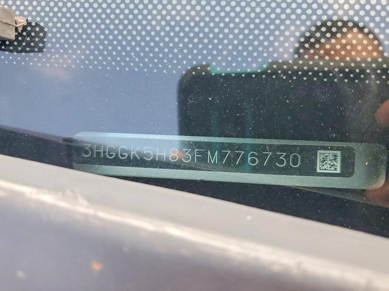 Aukcja sprzedaży 2015 Honda Fit, vin: 3HGGK5H83FM776730, numer aukcji: 60683986