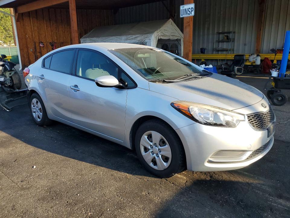 2014 Kia Forte მანქანა იყიდება აუქციონზე, vin: KNAFK4A68E5191012, აუქციონის ნომერი: 61600466