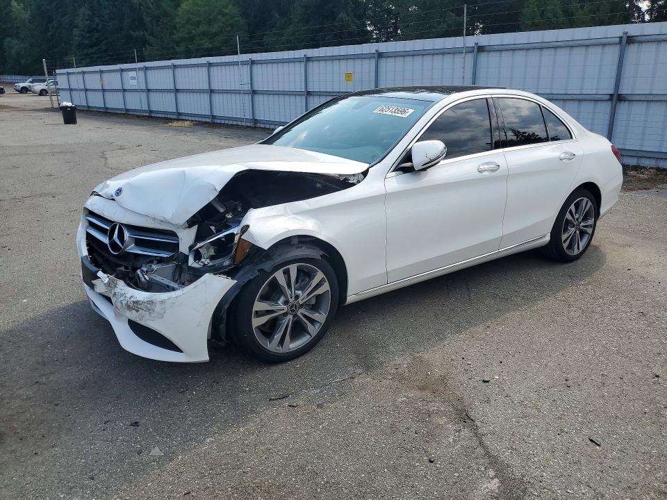 Продажа на аукционе авто 2018 Mercedes-benz C, vin: WDDWF4KBXJR393670, номер лота: 62513596