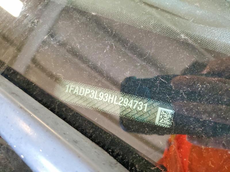 Aukcja sprzedaży 2017 Ford Focus, vin: 1FADP3L93HL294731, numer aukcji: 61152646