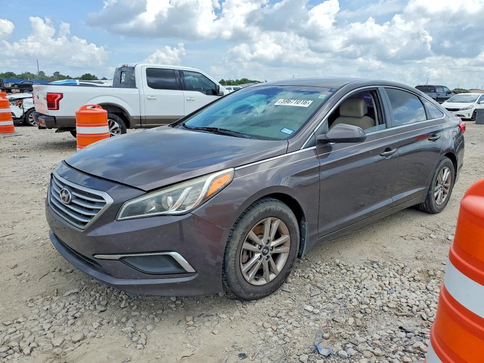 59671016 :رقم المزاد ، 5NPE24AF2HH592655 vin ، 2017 Hyundai Sonata مزاد بيع