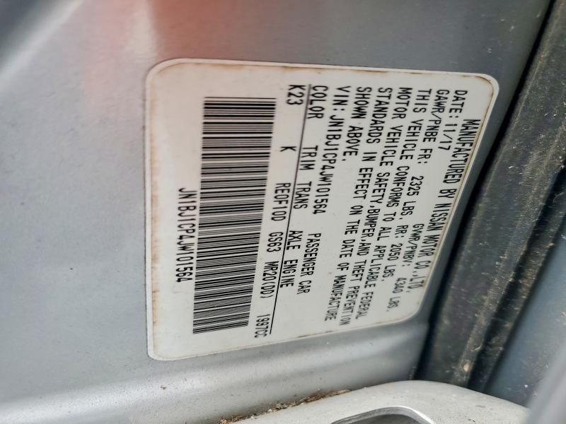 Aukcja sprzedaży 2018 Nissan Rogue Sport, vin: JN1BJ1CP4JW101564, numer aukcji: 63181726