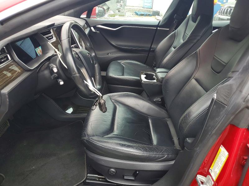 2015 Tesla Model S მანქანა იყიდება აუქციონზე, vin: 5YJSA1E27FF102735, აუქციონის ნომერი: 60248426
