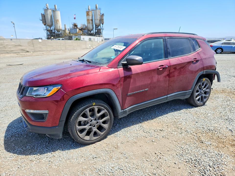 Aukcja sprzedaży 2021 Jeep Compass, vin: 3C4NJDEB4MT591799, numer aukcji: 59726346