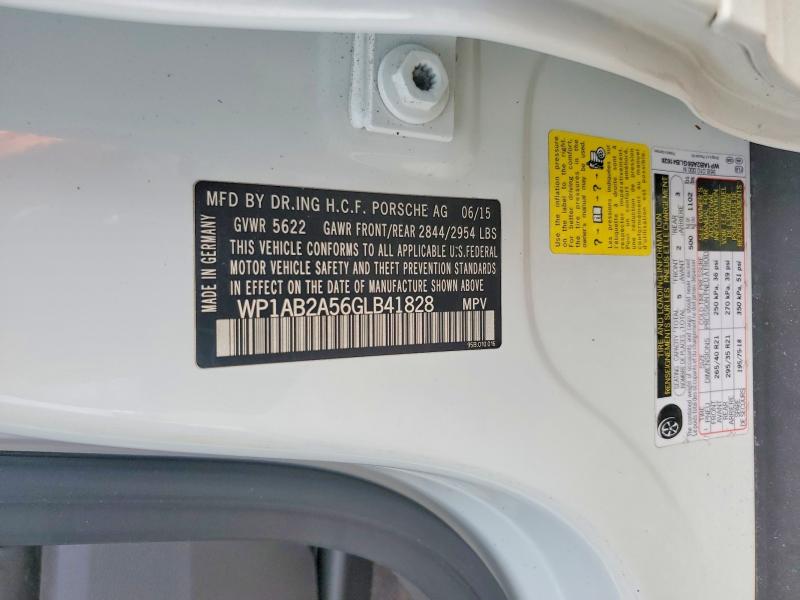 Продажа на аукционе авто 2016 Porsche Macan, vin: WP1AB2A56GLB41828, номер лота: 61084336