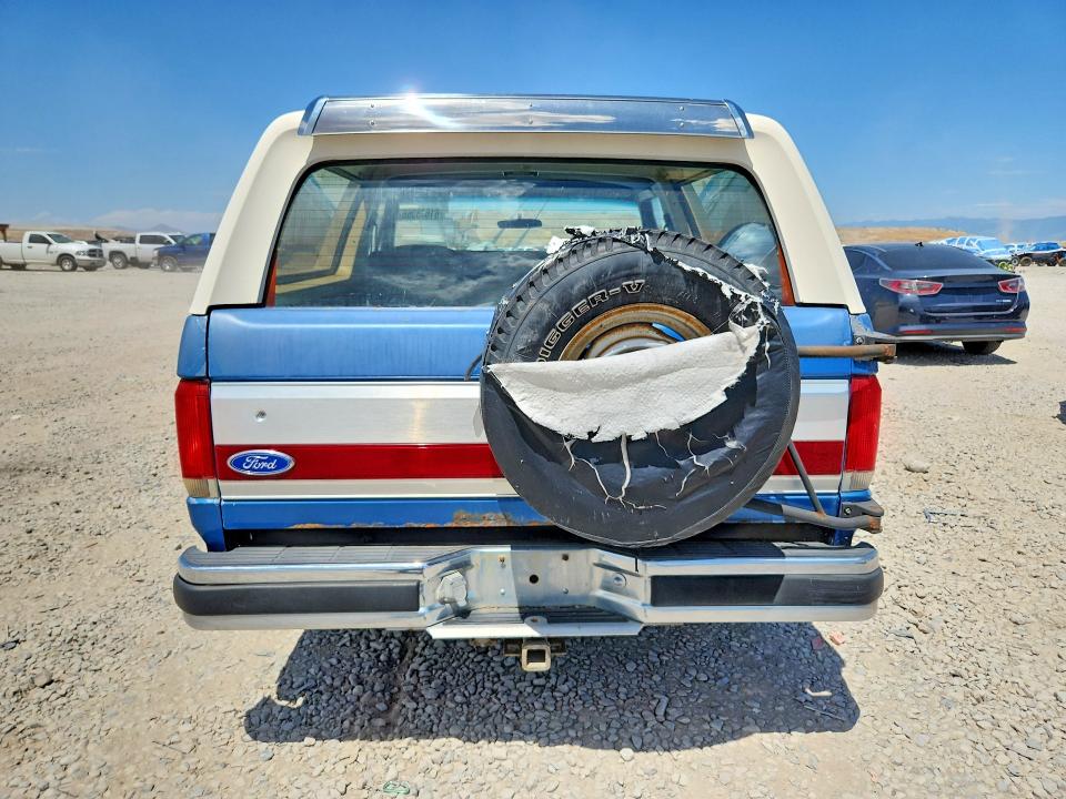 61638366 :رقم المزاد ، 1FMEU15H7MLA37545 vin ، 1991 Ford Bronco مزاد بيع
