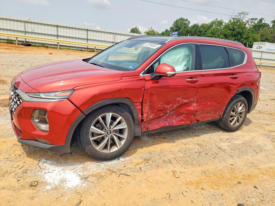 62589866 :رقم المزاد ، 5NMS5CAD8KH070040 vin ، 2019 Hyundai Santa Fe مزاد بيع