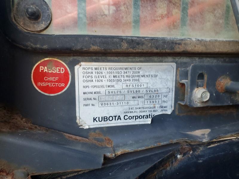 Продажа на аукционе авто 2017 Kubota Svl95-2s, vin: 1014440, номер лота: 53792716