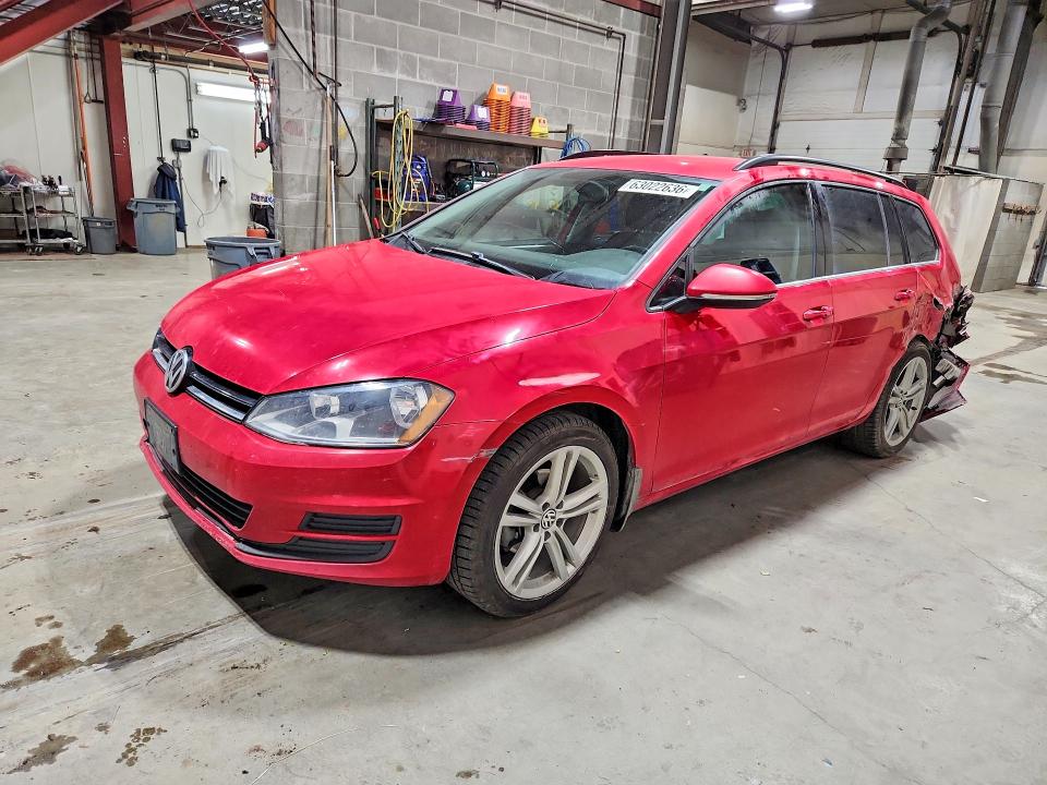 63022636 :رقم المزاد ، 3VWFA7AU0FM514712 vin ، 2015 Volkswagen Golf Sportwagen مزاد بيع