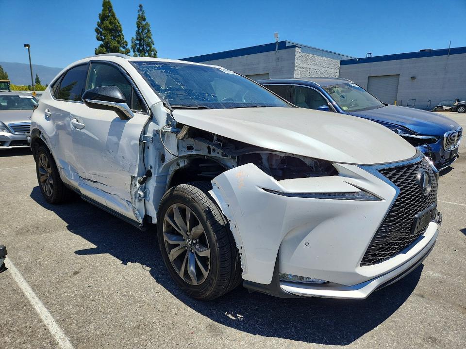 2015 Lexus Nx მანქანა იყიდება აუქციონზე, vin: JTJYARBZ2F2002679, აუქციონის ნომერი: 60166526