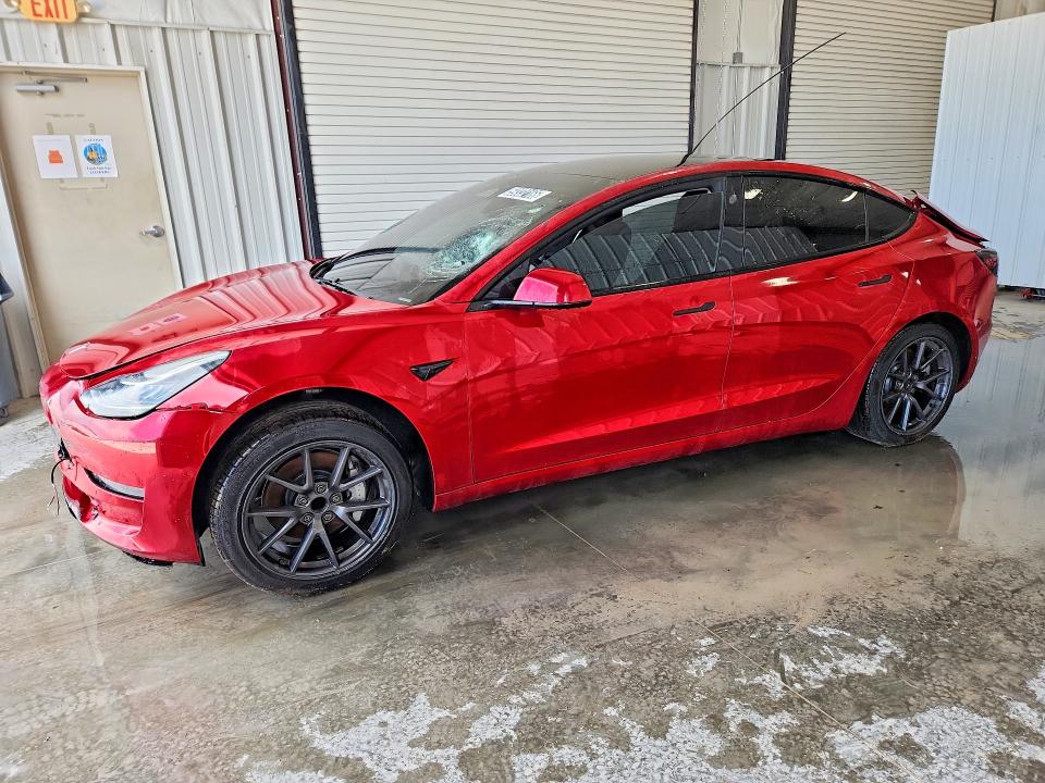 59332166 :رقم المزاد ، 5YJ3E1EA3MF859449 vin ، 2021 Tesla Model 3 مزاد بيع