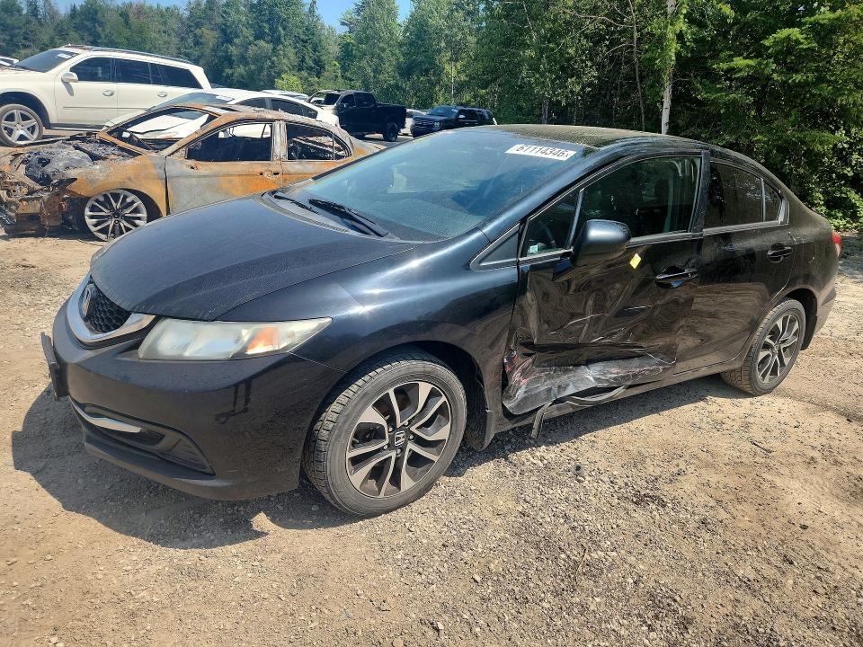 Продаж на аукціоні авто 2015 Honda Civic, vin: 2HGFB2F5XFH000287, номер лоту: 61114346