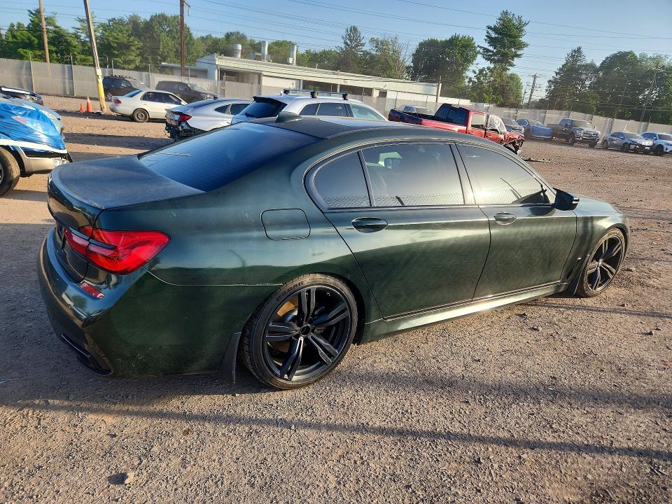 2018 Bmw 750 მანქანა იყიდება აუქციონზე, vin: WBA7F2C50JB238725, აუქციონის ნომერი: 85980905