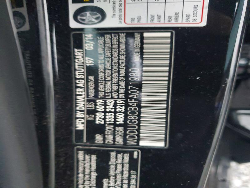 Продаж на аукціоні авто 2015 Mercedes-benz S, vin: WDDUG8CB4FA071980, номер лоту: 63008426