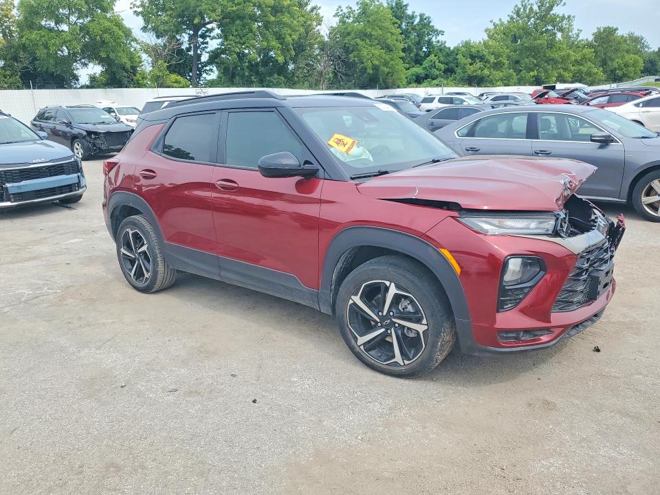 2022 Chevrolet Trailblazer მანქანა იყიდება აუქციონზე, vin: KL79MTSL4NB044886, აუქციონის ნომერი: 63225416